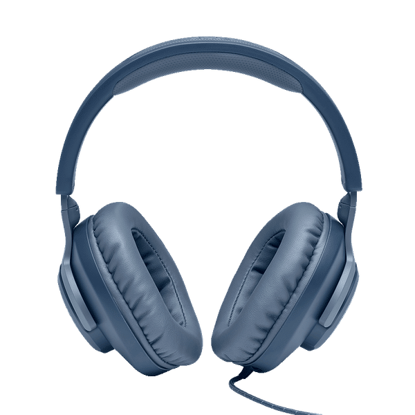 Buy JBL Quantum 100 JBLQUANTUM100BLU Over Ear Wired Gaming